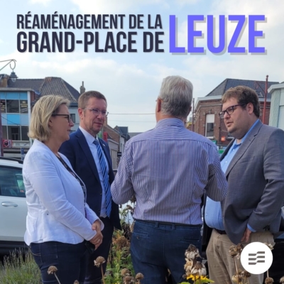 Réaménagement Grand-place de Leuze(1)